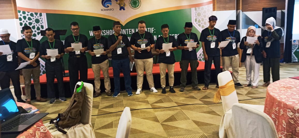 Kader Muda MUI Kalimantan Deklarasi Siap Jadi Mujahid Digital 